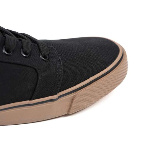 Fox | Black Canvas Shoes - Boots
