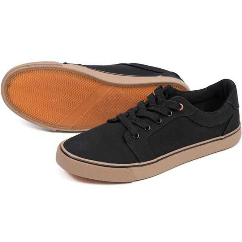 Load image into Gallery viewer, Fox | Black Canvas Shoes - Boots
