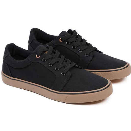 Fox | Black Canvas Shoes - Boots