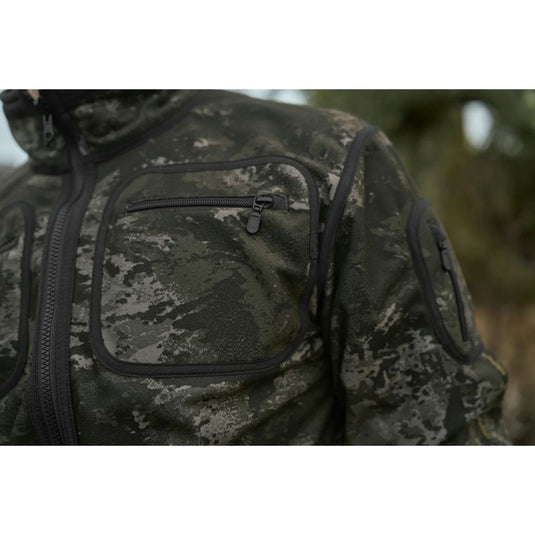 Härkila | Kamko NOCTYX WSP Reversible Fleece Jacket | AXIS MSP®Black/Willow green