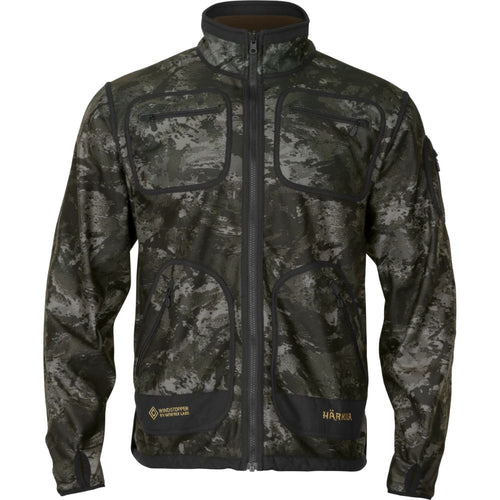 Härkila | Kamko NOCTYX WSP Reversible Fleece Jacket | AXIS MSP®Black/Willow green