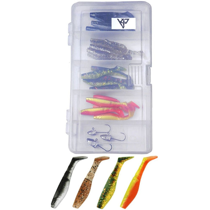 K.P | Baits Jig Mix 2'' Soft Bait Assortment For Perch