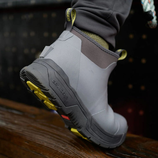 Grundens | Tough Seas Ankle Boot | Smoke