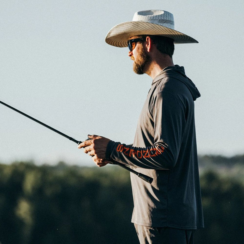 Load image into Gallery viewer, Grundens |  Tough Sun Hoodie UPF50 | Anchor
