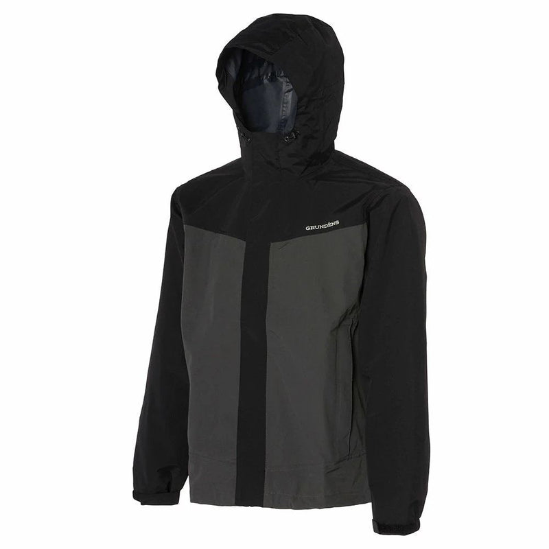 Load image into Gallery viewer, Grundens | Full Share Commercial Grade Shell Jacket | Black/Grey

