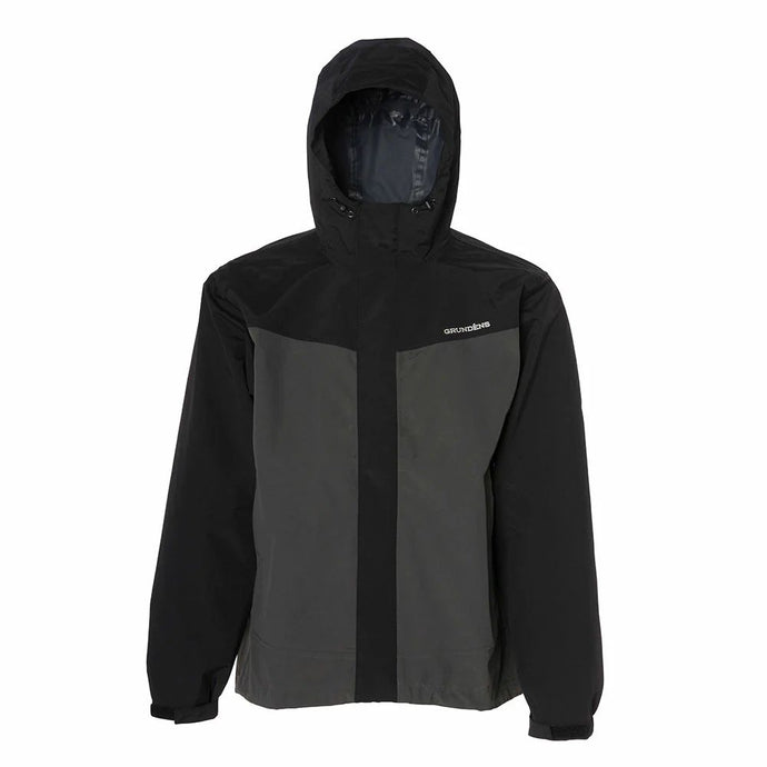 Grundens | Full Share Commercial Grade Shell Jacket | Black/Grey
