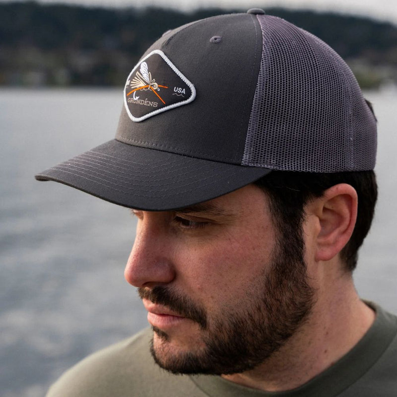 Load image into Gallery viewer, Grundens | CC Hopper Trucker Cap
