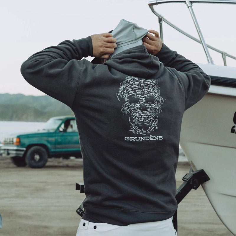 Load image into Gallery viewer, Grundens | Bait Ball Hoodie | Anchor
