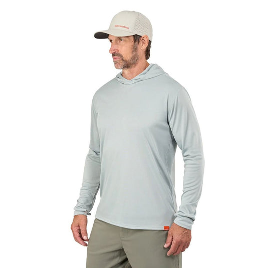 Grundens | Tough Sun Masked Hoodie UPF50 | Iceberg