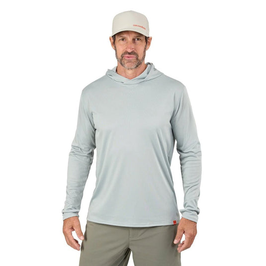 Grundens | Tough Sun Masked Hoodie UPF50 | Iceberg