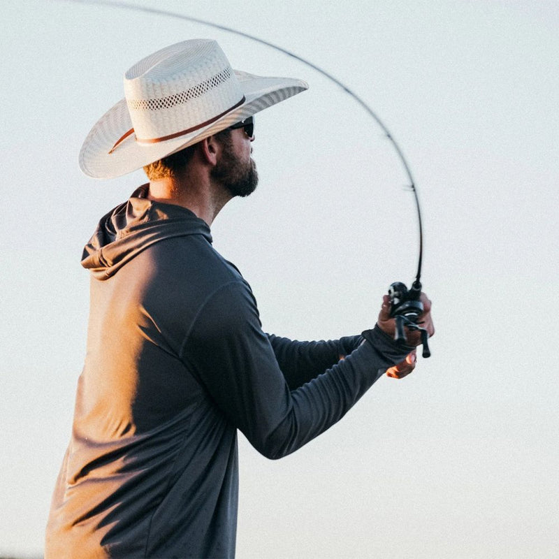 Load image into Gallery viewer, Grundens | Tough Sun Hoodie UPF50 | Anchor
