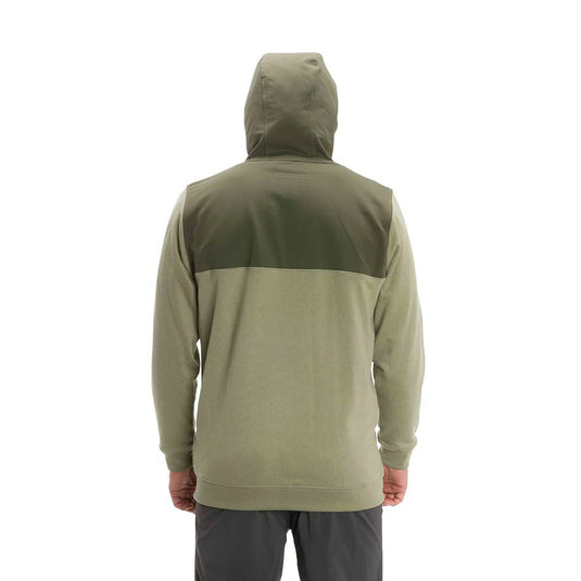 Grundens | Daggerboard Full Zip DWR Hoodie | Deep Lichen Green