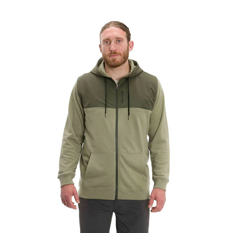 Load image into Gallery viewer, Grundens | Daggerboard Full Zip DWR Hoodie | Deep Lichen Green
