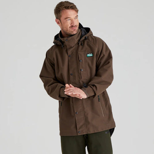 Ridgeline | Men's Monsoon Classic Jacket | Bark