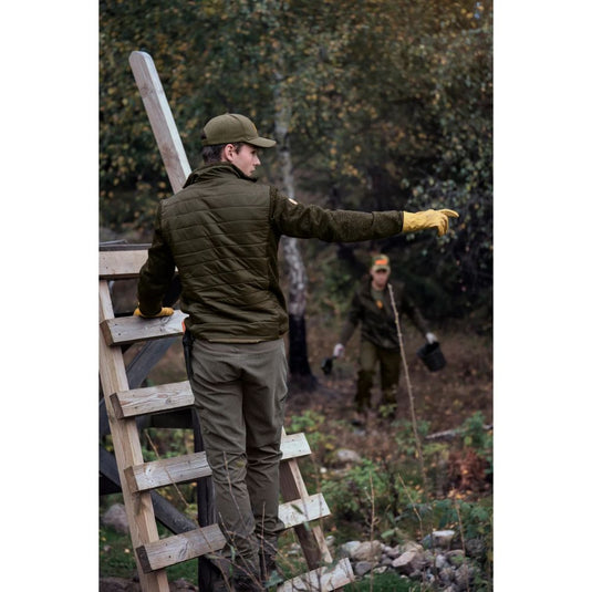 Seeland Theo Hybrid Jacket Camo | Pine Green/InVis Green - Hunting Jackets