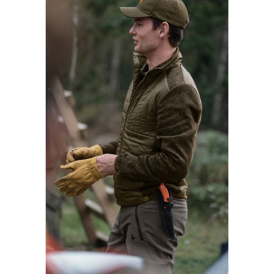 Seeland Theo Hybrid Jacket Camo | Pine Green/InVis Green - Hunting Jackets
