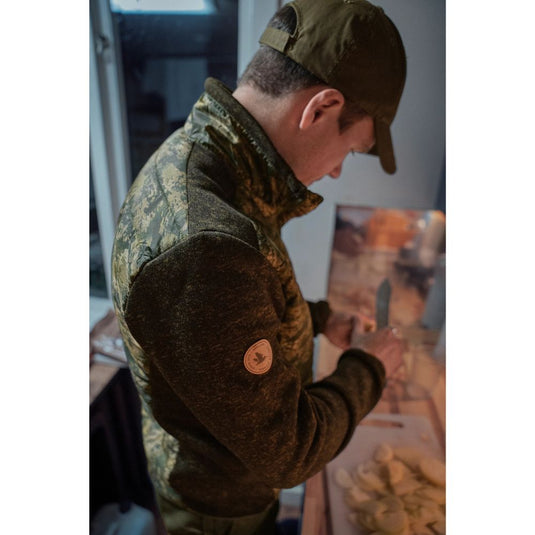 Seeland Theo Hybrid Jacket Camo | Pine Green/InVis Green - Hunting Jackets