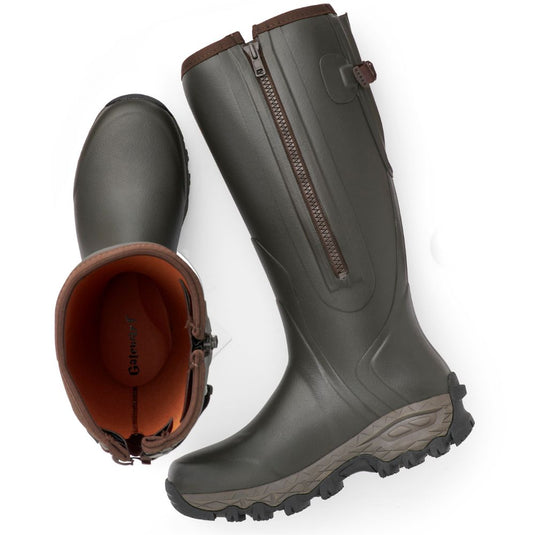 Gateway1 | Moor Country 18" 3mm Side-Zip | Dark Brown
