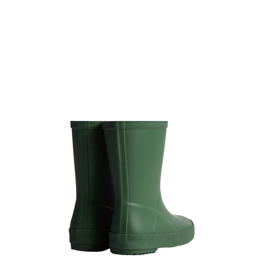 Hunter | Kids First Wellington Boots | Hunter Green - Wellingtons