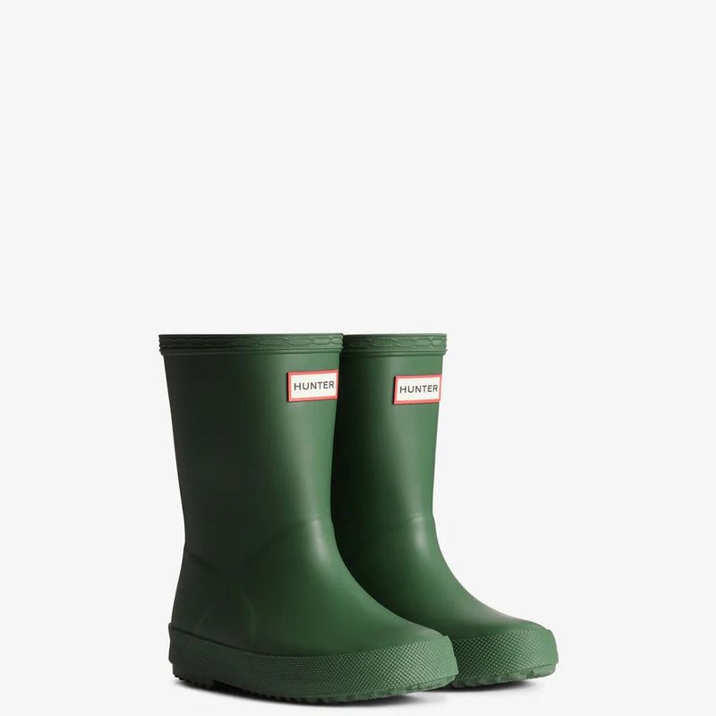 Load image into Gallery viewer, Hunter | Kids First Wellington Boots | Hunter Green - Wellingtons

