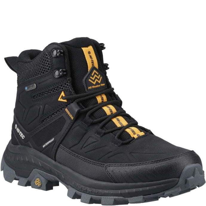 Hi-Tec | Mens AWW Rainier Hiking Boots | Black