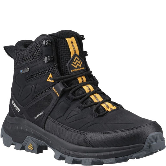 Hi-Tec | Mens AWW Rainier Hiking Boots | Black