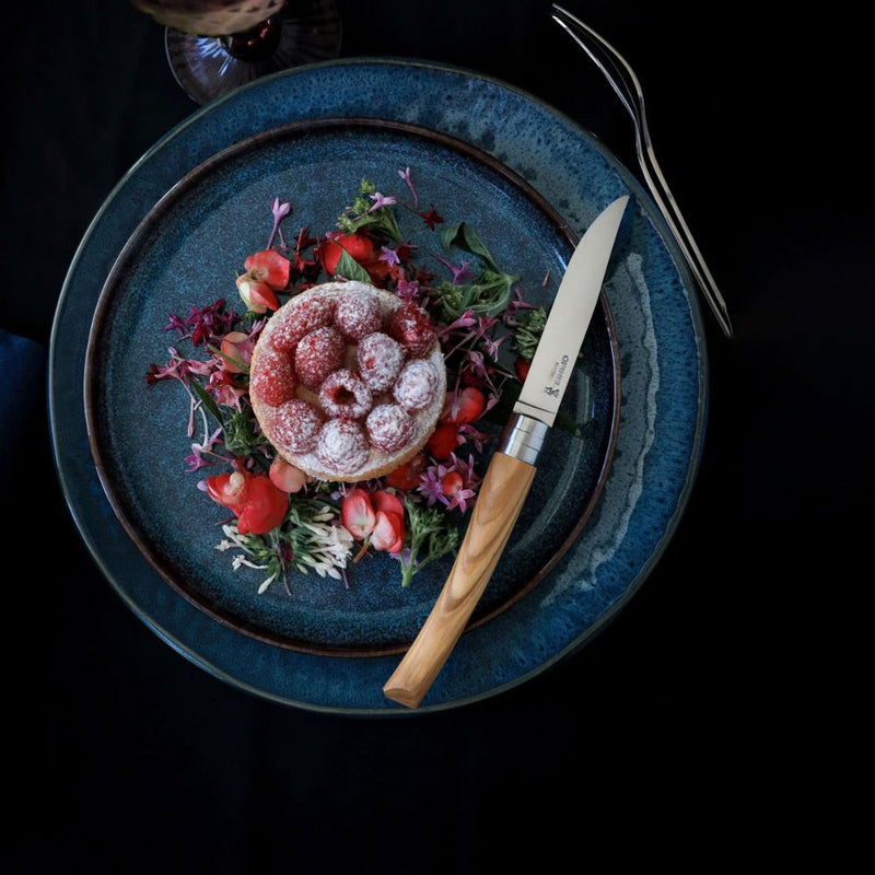 Load image into Gallery viewer, Opinel | Table Chic Set of 4 Steak Knives | Olive Wood Handles
