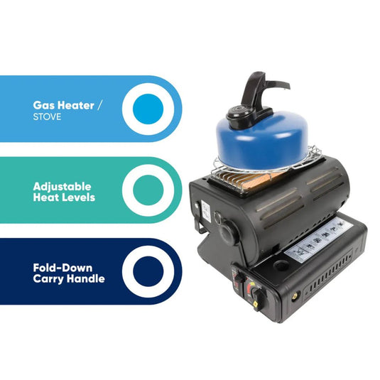 Streetwize | Outdoor Portable Gas Heater/Stove - Portable Cookers