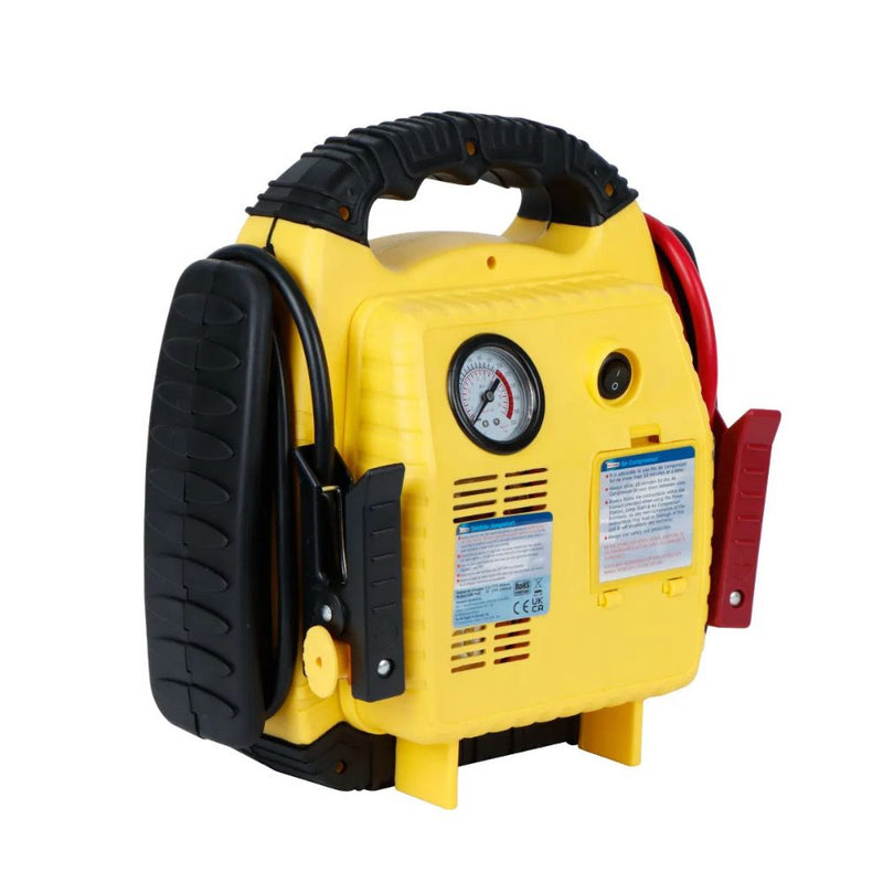 Load image into Gallery viewer, Streetwize | 15Ah 12V Portable Power Stn &amp; Emergency Jumpstart | 260PSI Air Compressor (Petrol 3000cc/Diesel 2200cc)
