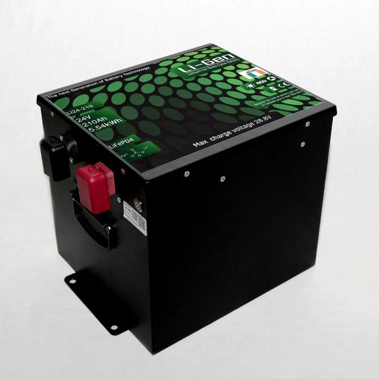 Li-Gen | 24V 210AH lithium-ion battery Super Series with bluetooth high power BMS - Batteries
