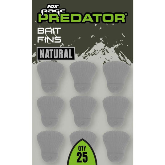 Fox Rage | Predator Bait Fins Natural | 25pcs