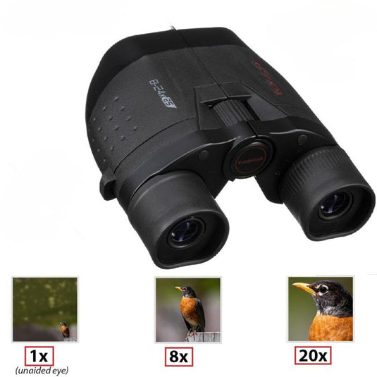 Tasco | 8-24x25 Essentials Reverse Porro Binoculars - Binoculars