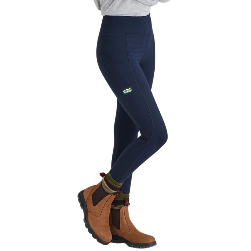 Load image into Gallery viewer, Ridgeline | Women's Infinity Leggings | Navy - Fishing Trousers
