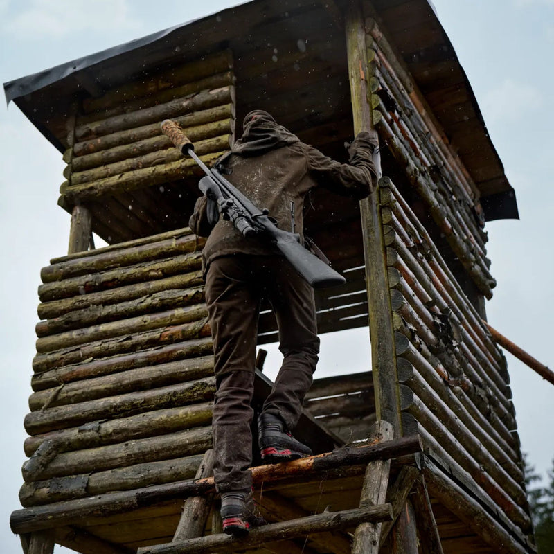 Load image into Gallery viewer, Härkila | Aspire HWS Womens Trousers 32" | Hunting green/Shadow brown - Hunting Trousers
