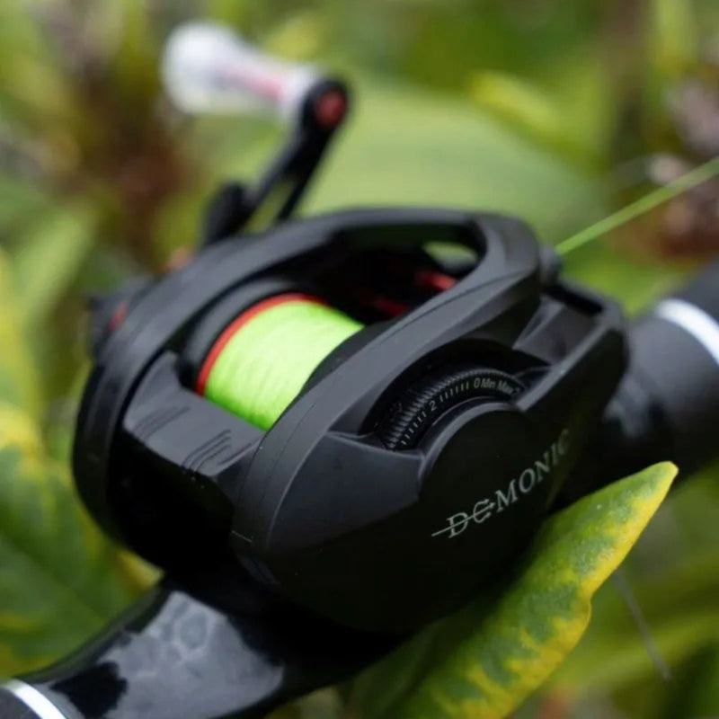 Load image into Gallery viewer, Zebco | Demonic Finesse Baitcaster 100 LHW - Baitcaster Reels
