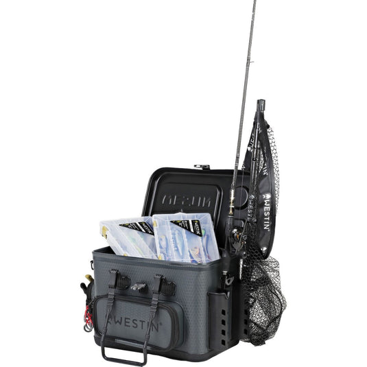 Westin | W4 Safeguard Tackle Bag | Titanium Black - Tackle Bags