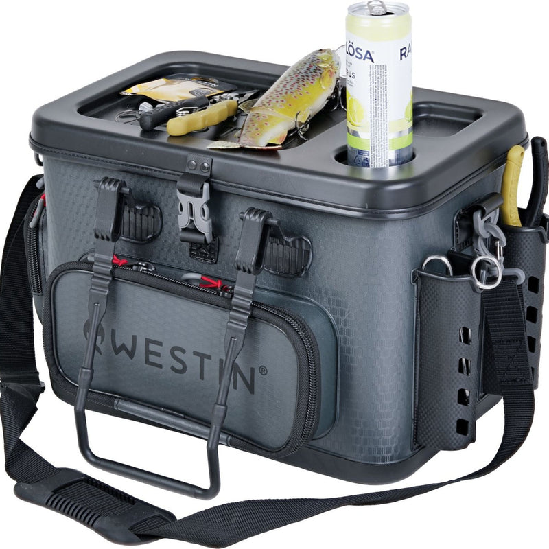 Load image into Gallery viewer, Westin | W4 Safeguard Tackle Bag | Titanium Black - Tackle Bags
