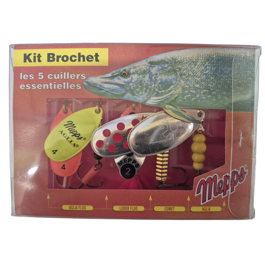 Mepps | Pike Lure Kit | 5pc - Lure Kits