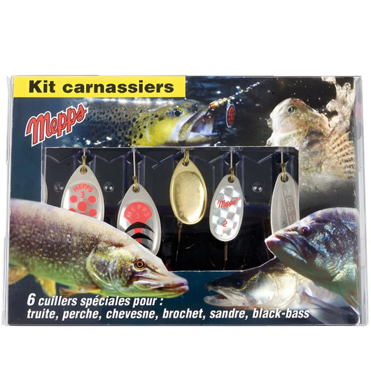 Mepps | Predator Kit 6 Lures - Lure Kits
