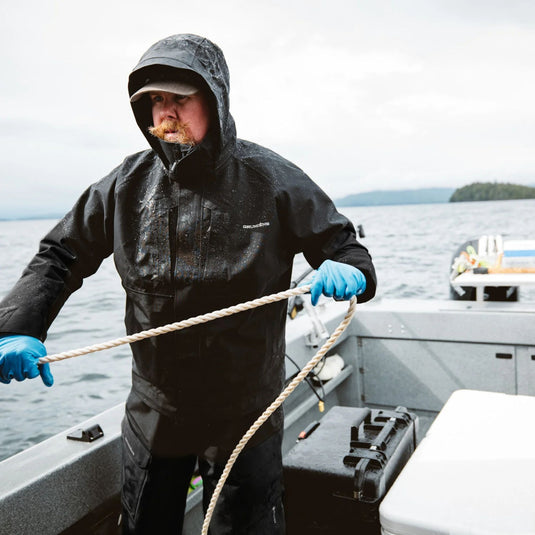 Grundens | Buoy X 2.0 GORE-TEX® Jacket | Black - Fishing Jackets