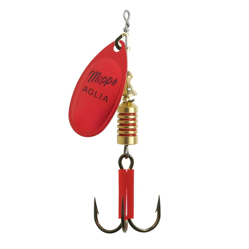 Load image into Gallery viewer, Mepps | Aglia Platinum Spinner | #4 | 9g - Spinner Lures
