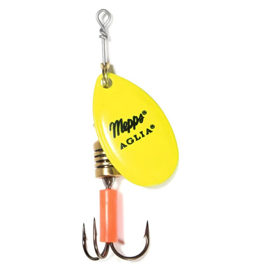 Mepps | Aglia Fluoro | Spinning Lure | Chartreuse - Spinner Lures