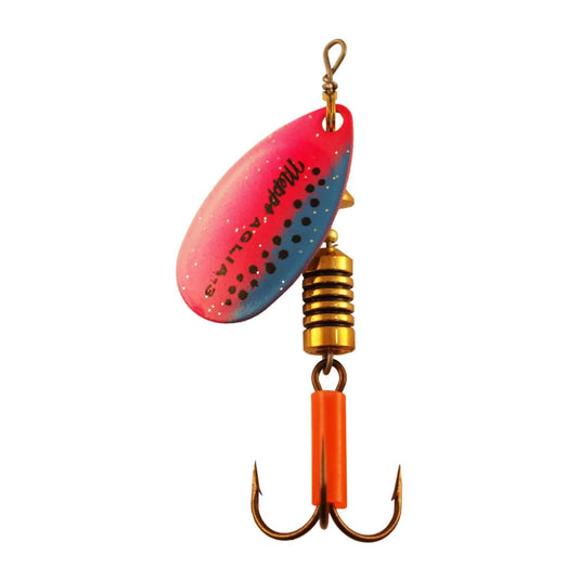 Mepps | Aglia Fluoro | Spinning Lure | Rainbow Trout - Spinner Lures