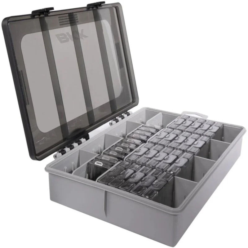 Load image into Gallery viewer, BKK | OCD Tackle System A2 Starter Kit M | 33x21.8x6.5cm | Gray Black - Tackle Boxes
