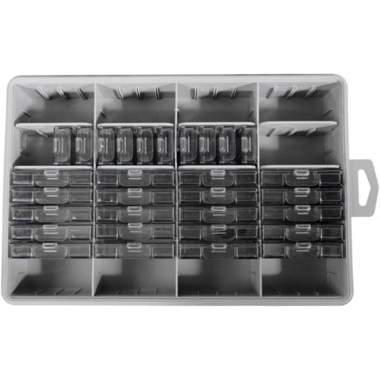 BKK | OCD Tackle System A2 Starter Kit M | 33x21.8x6.5cm | Gray Black - Tackle Boxes