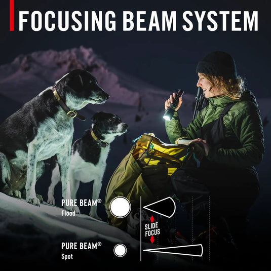 Coast | XP20R Pure Beam | Slide Focus™ | 4000 Lumens 50H 7.5" - Torch Lights