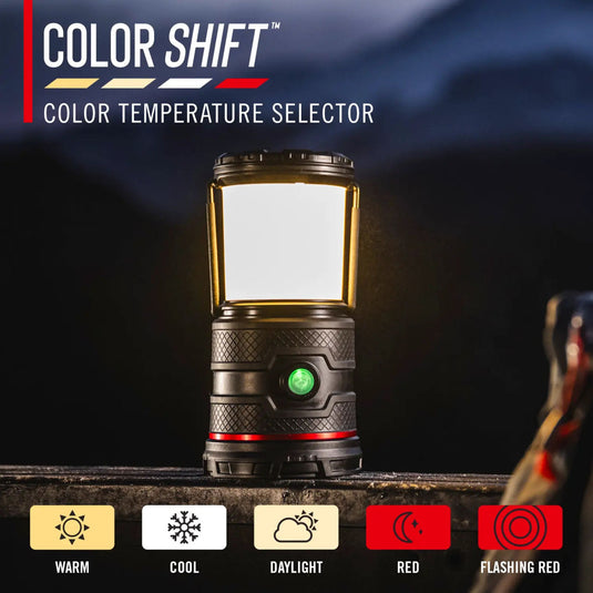 Coast | EAL30R | Warm | Cool | Daylight | Red | 1000 Lumens 15H 19.82oz - Camping Lights
