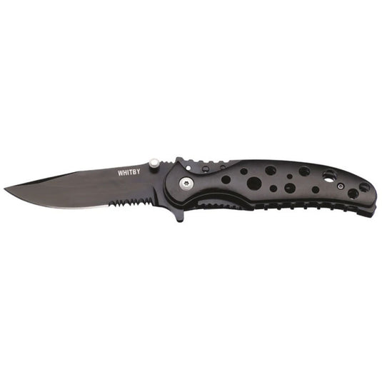 Whitby | Black Lock Knife | 3.25" - Knives & Axes