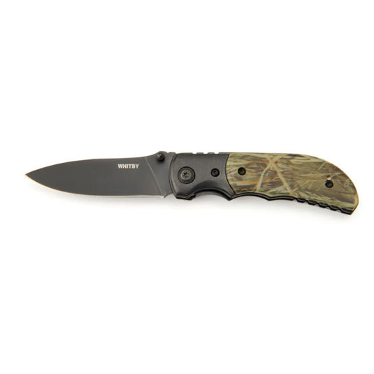 Whitby | Camo Lock Knife | 2.75" - Knives & Axes