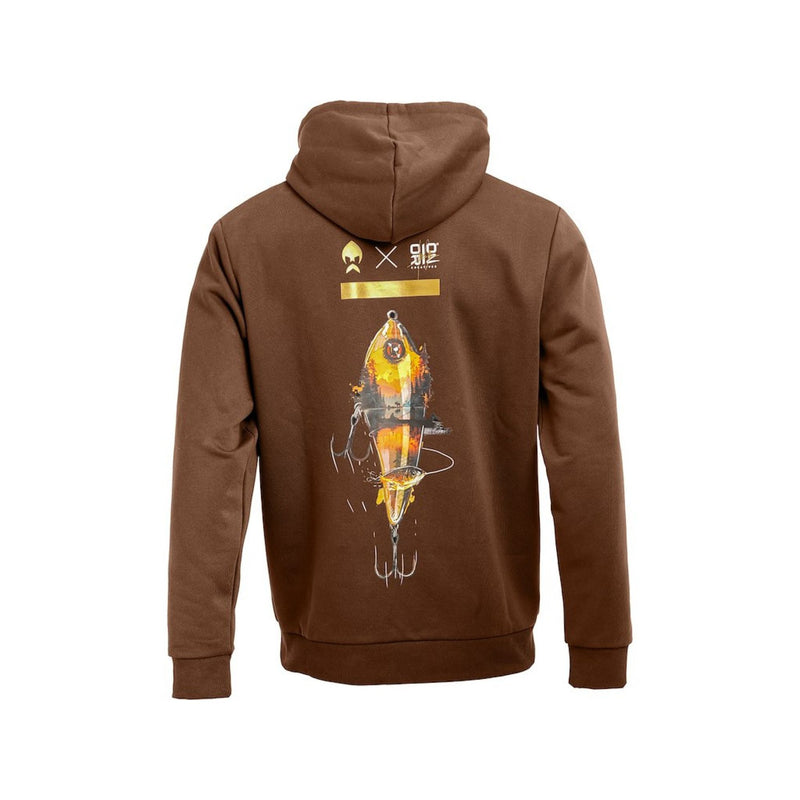 Load image into Gallery viewer, Westin | Swimlure Hoodie | Dark Brown - Fishing Jumpers
